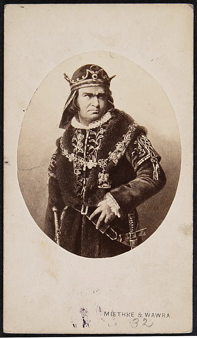 Bogumil Dawison, Verweis auf Stücktitel: König Richard III.