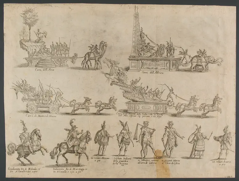 Guerra d'Amore, Titel in Vorlageform: Guerra d'Amore. Festa del Serenissimo Gran Duca di Toscana Cosimo Secondo, Fatta in Firenze in Carnevale del 1615