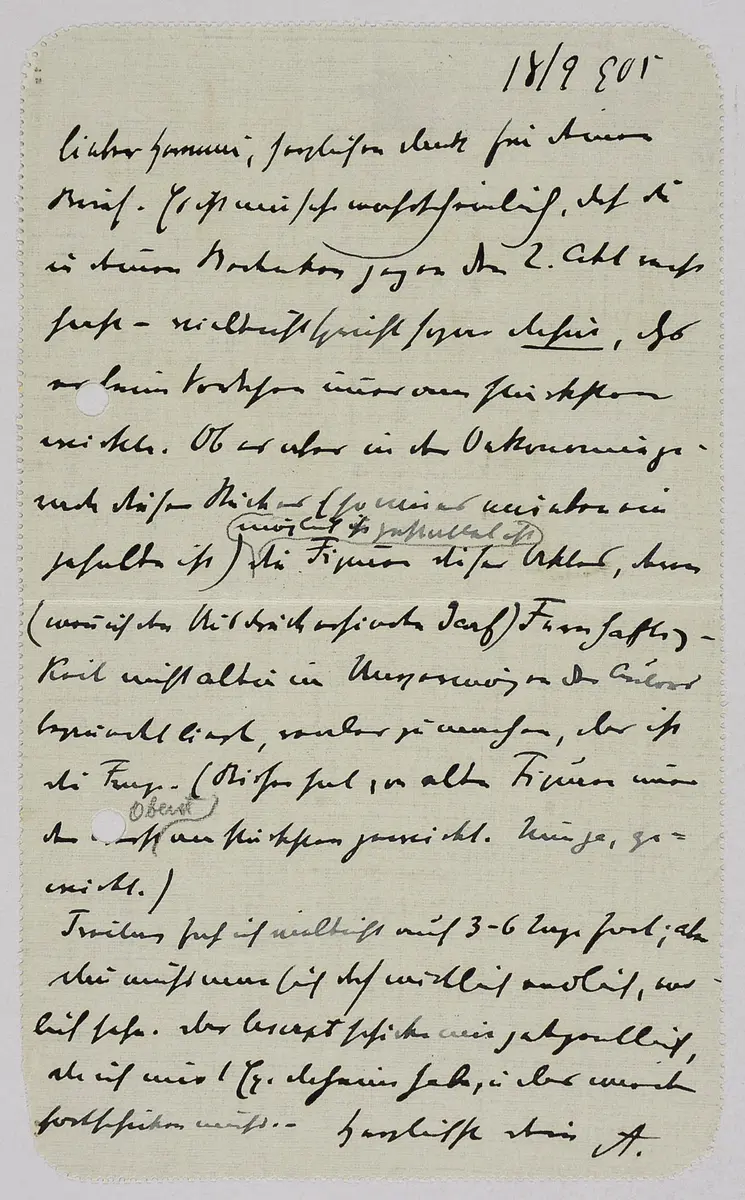 Kartenbrief
