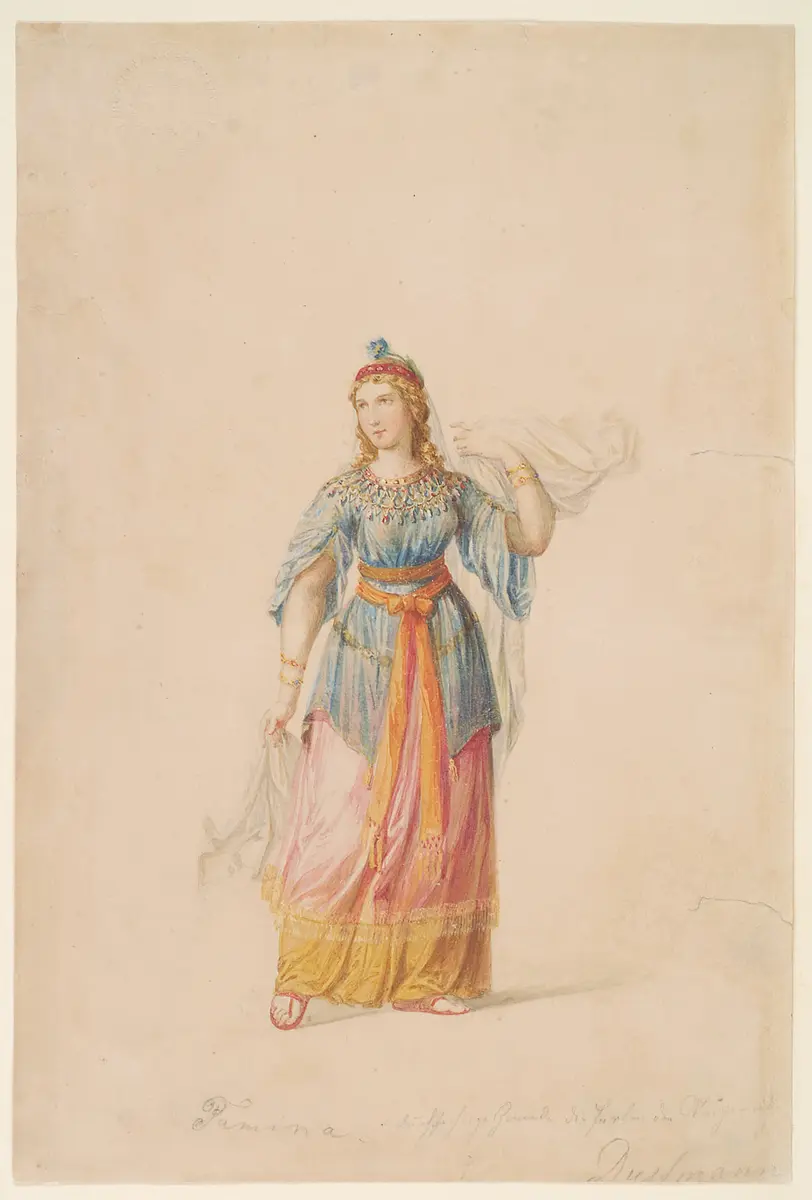 Die Zauberflöte, Titel der Serie: Figurinen des k.k. Hofoperntheaters