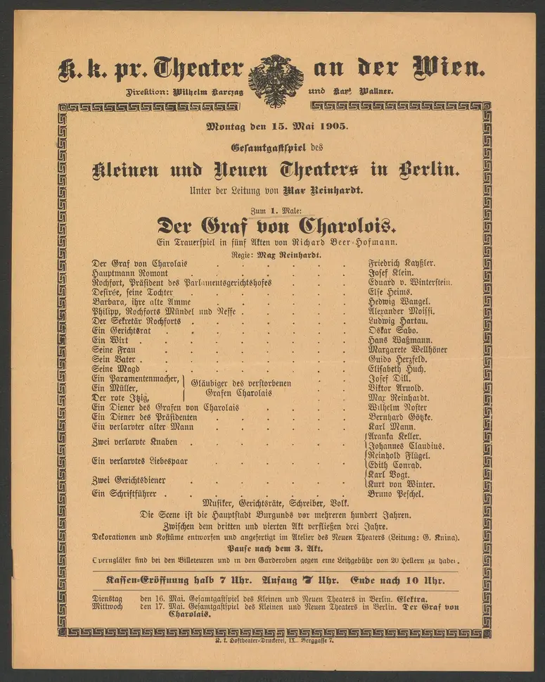 Der Graf von Charolais