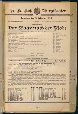 Das Paar nach der Mode