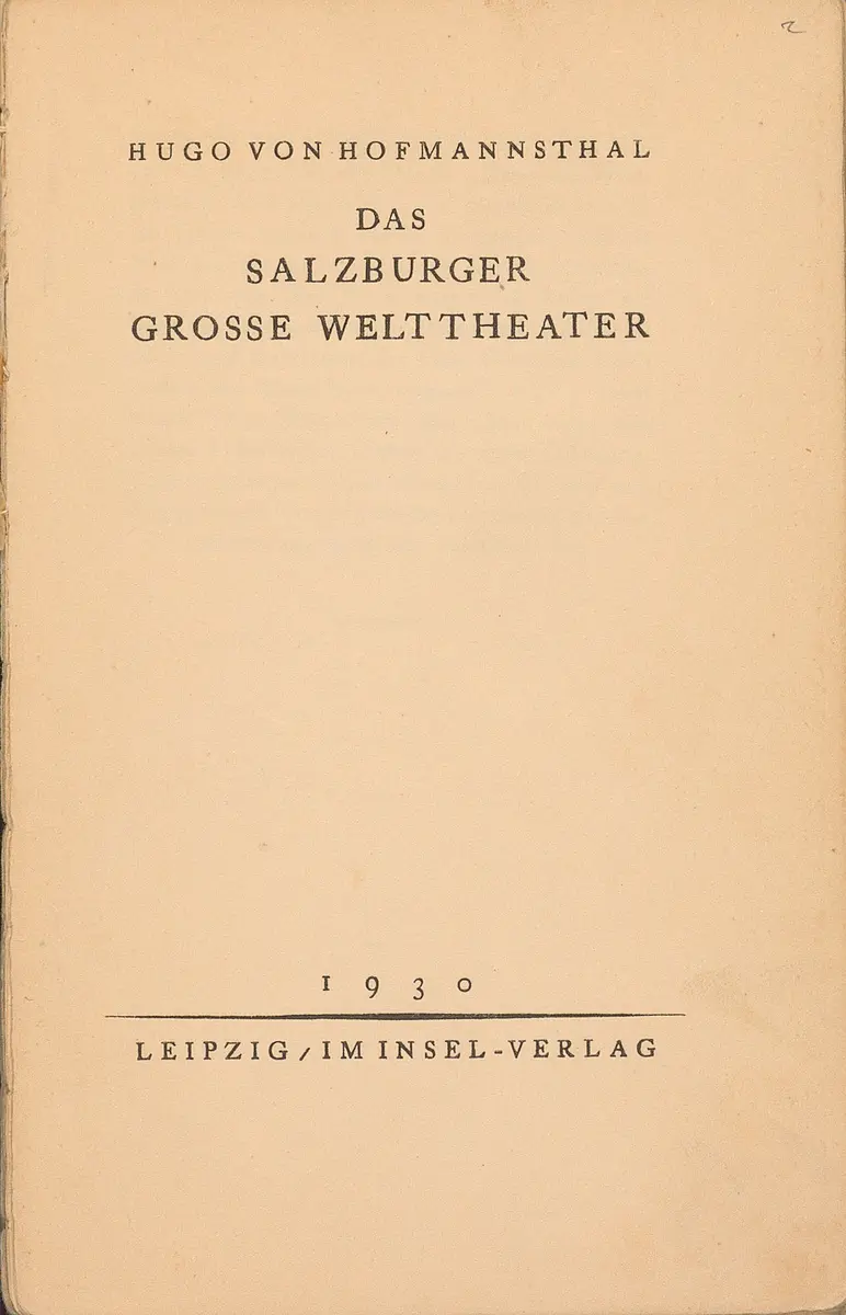 Das Salzburger Große Welttheater