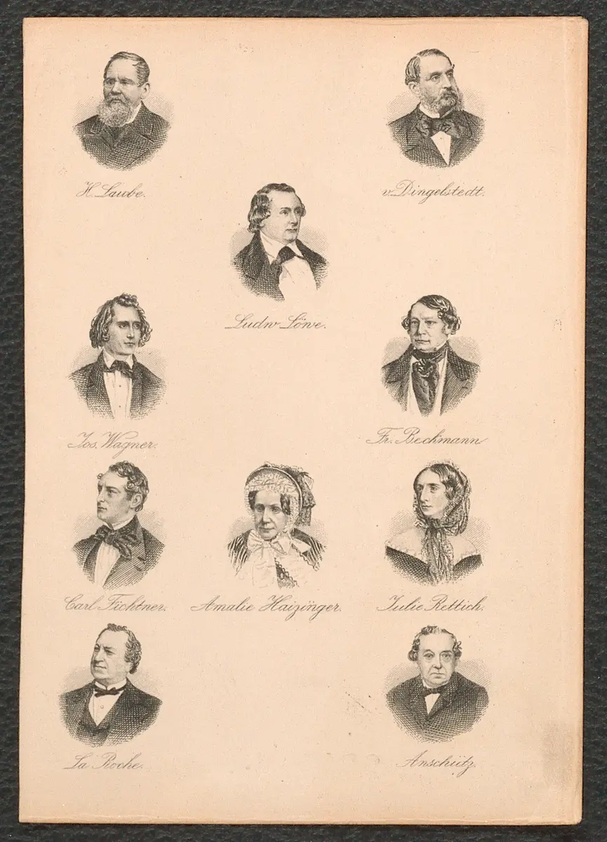 Theaterpersönlichkeiten des 19. Jahrhunderts