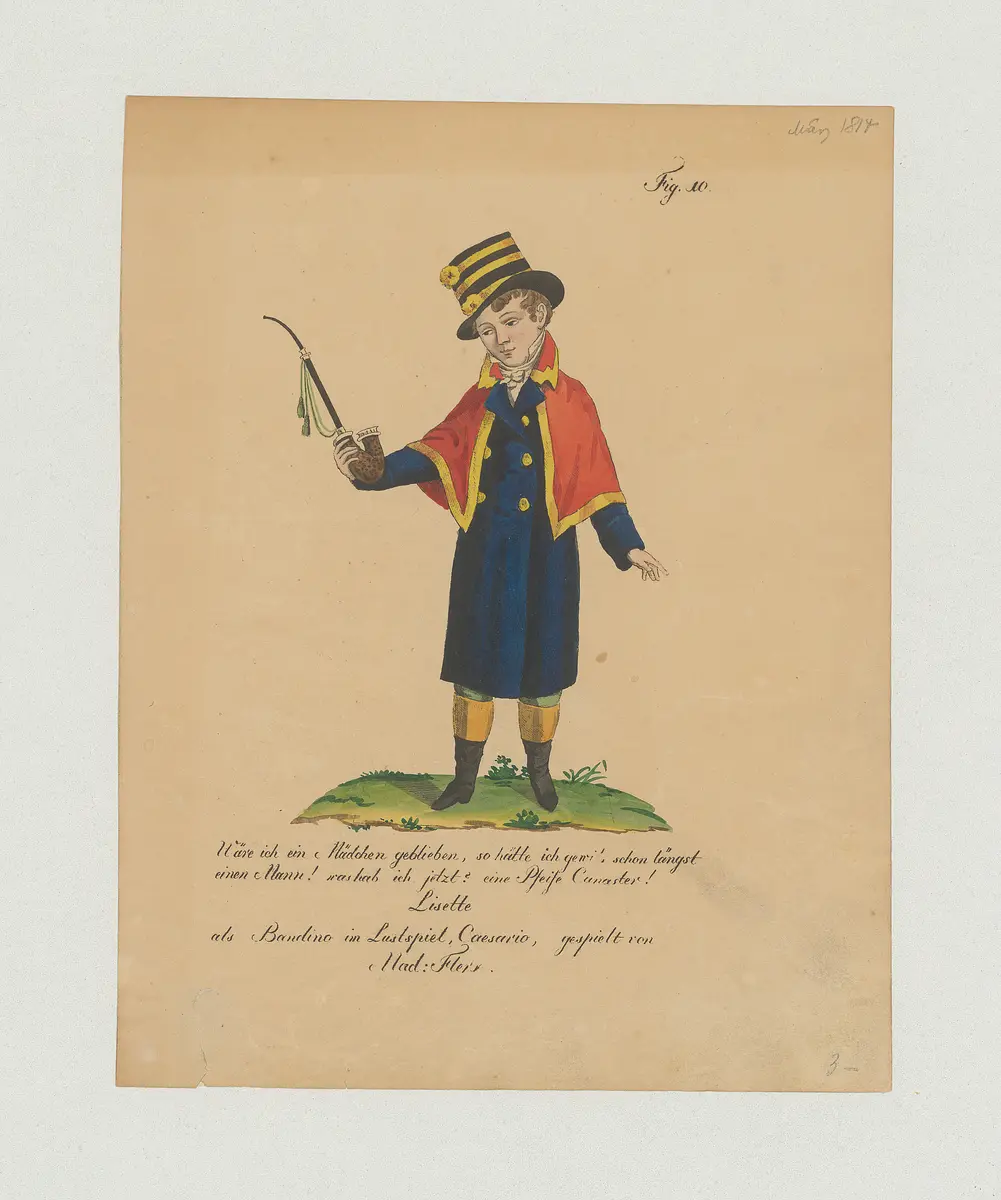 Josepha Flerx, Name der Zeitschrift: Münchner Theater-Journal, Verweis auf Stücktitel: Caesario