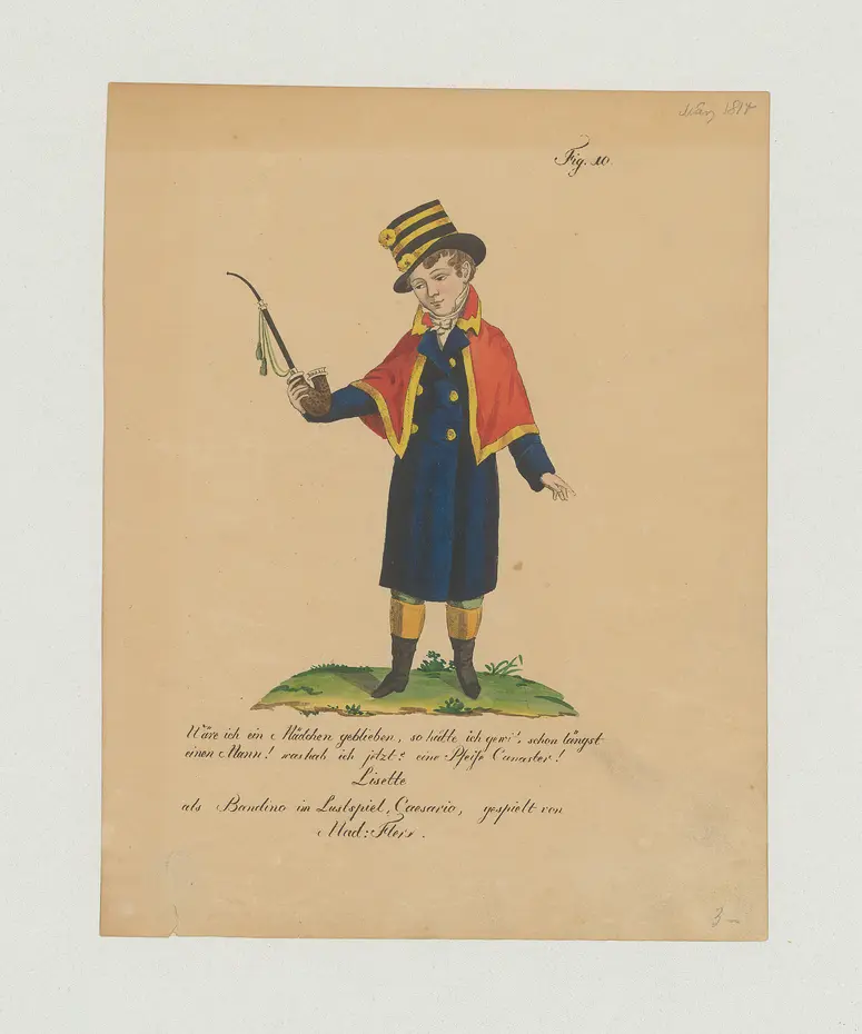 Josepha Flerx, Name der Zeitschrift: Münchner Theater-Journal, Verweis auf Stücktitel: Caesario