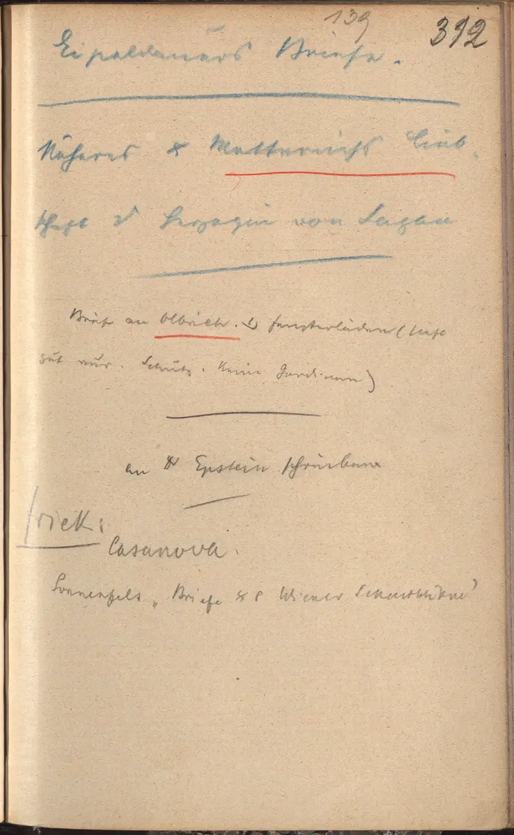 Aufzeichnung