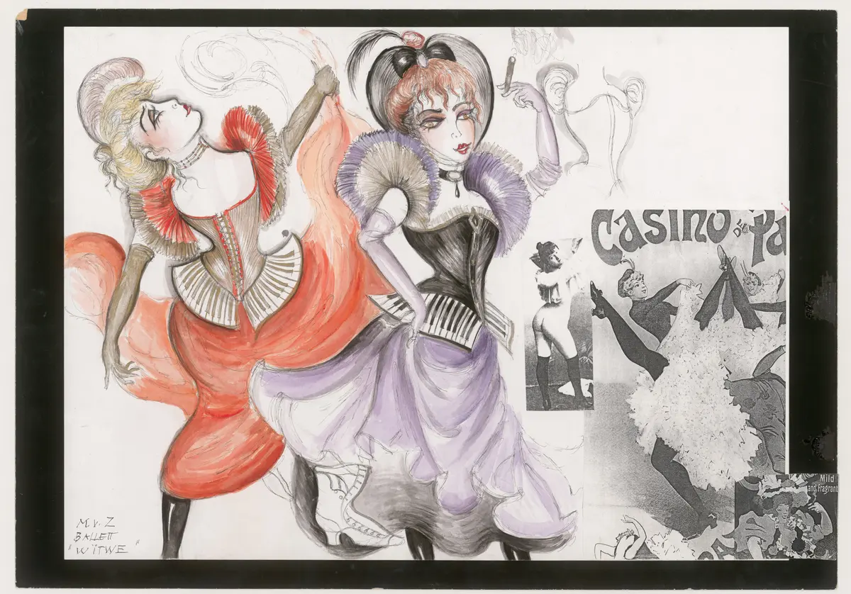 Die lustige Witwe, The Merry Widow