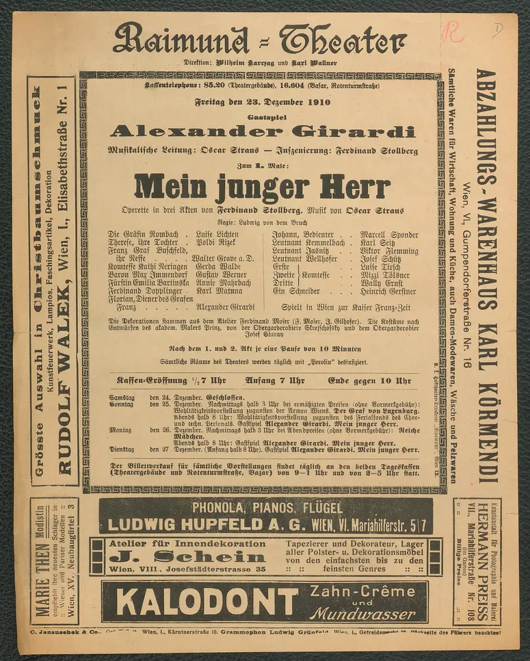 Mein junger Herr
