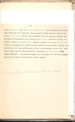 Protokolle der Ausschusssitzungen des Vereines des Deutschen Volkstheaters in Wien