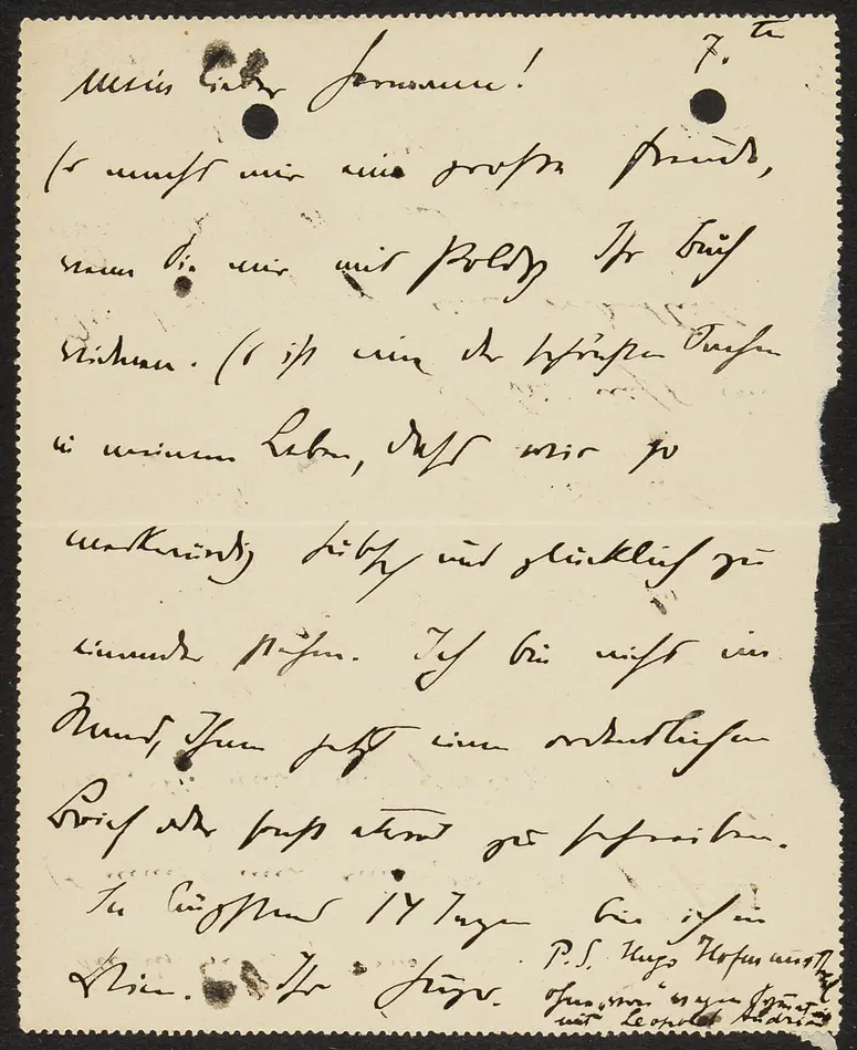 Kartenbrief