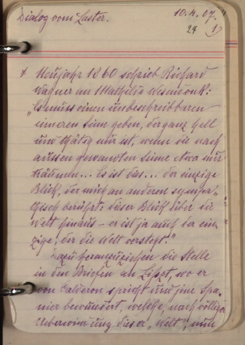 Aufzeichnung