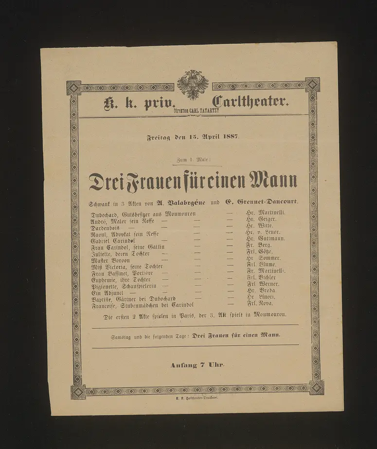 Drei Frauen für einen Mann