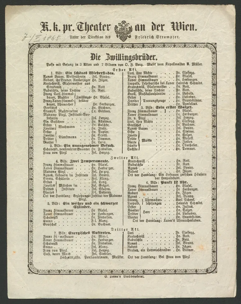 Die Zwillingsbrüder