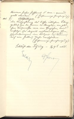 Protokolle der Ausschusssitzungen des Vereines des Deutschen Volkstheaters in Wien