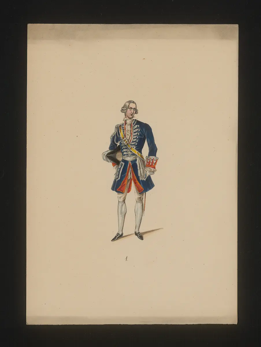 Leichtsinn und seine Folgen, Titel der Serie: Neue Costume-Sammlung verschiedener Zeiten und Nationen
