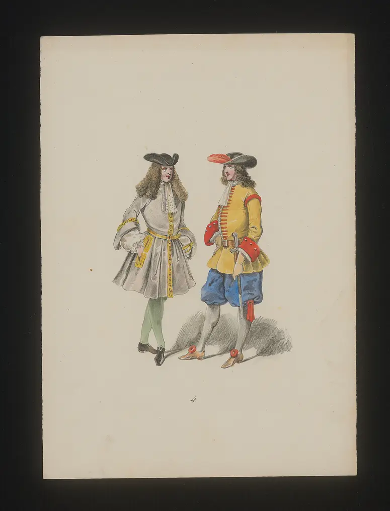 Zar und Zimmermann, Titel der Serie: Neue Costume-Sammlung verschiedener Zeiten und Nationen