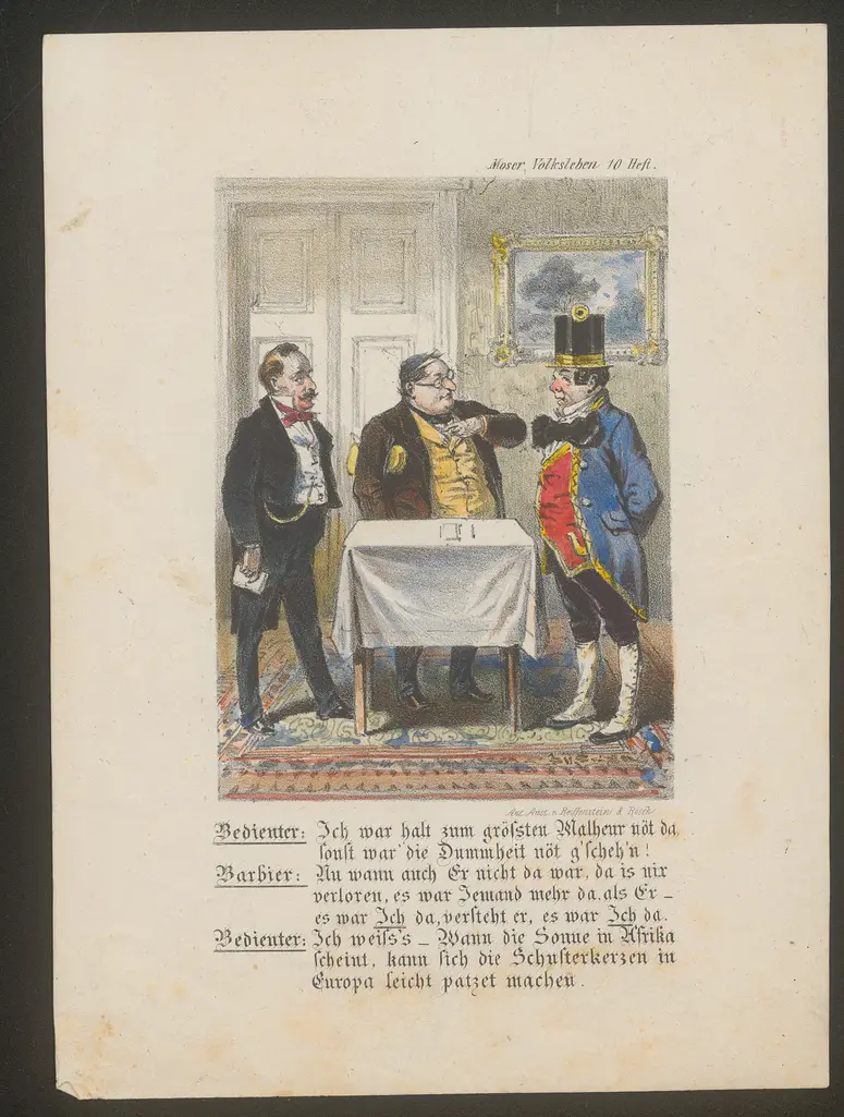 Doktor und Barbier