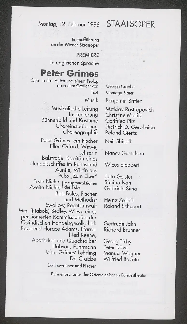 Peter Grimes