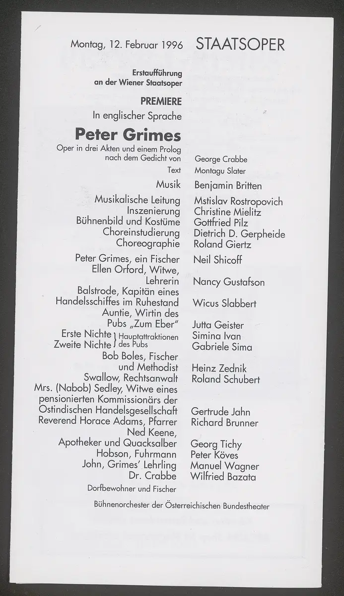 Peter Grimes
