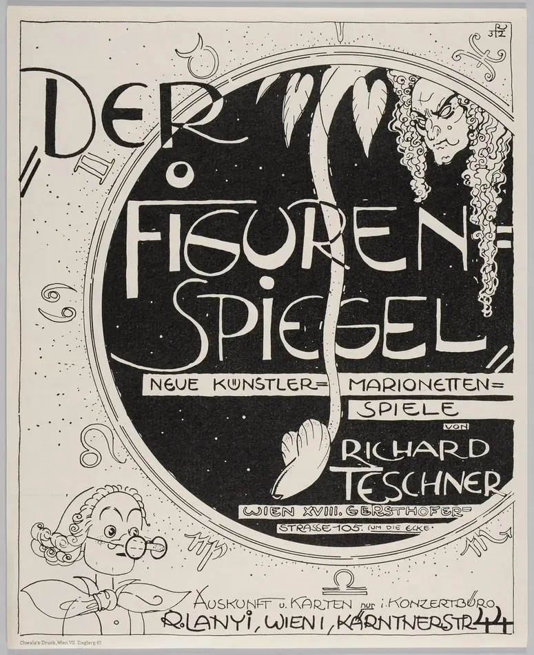 Der Figurenspiegel, Verweis auf Stücktitel: Das Farbenklavier, Verweis auf Stücktitel: Die Orchidee
