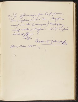 Gästebuch. Atelier Franz-Xaver Setzer, Wien