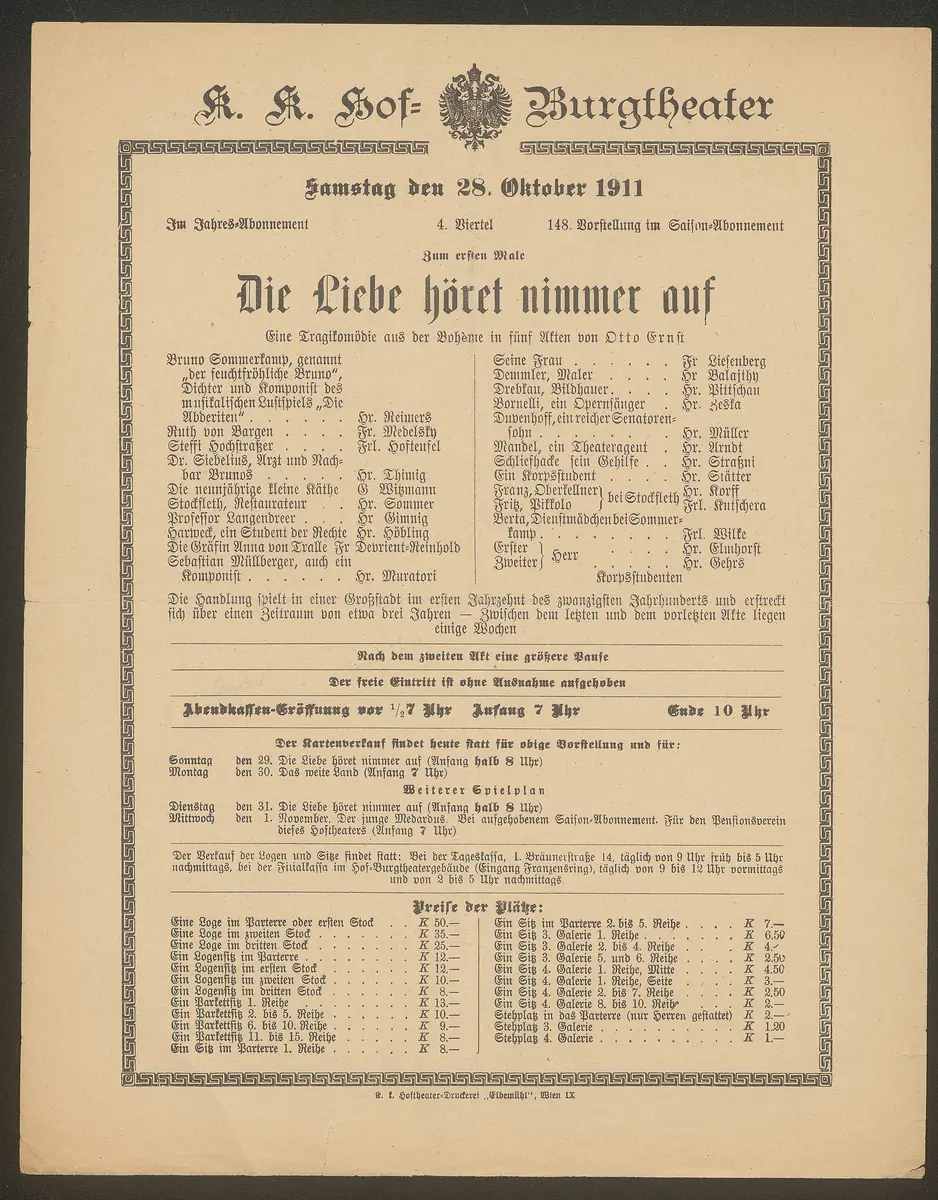 Die Liebe höret nimmer auf