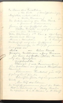 Protokolle der Ausschusssitzungen des Vereines des Deutschen Volkstheaters in Wien