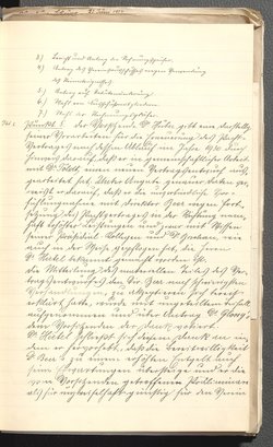 Protokolle der Ausschusssitzungen des Vereines des Deutschen Volkstheaters in Wien