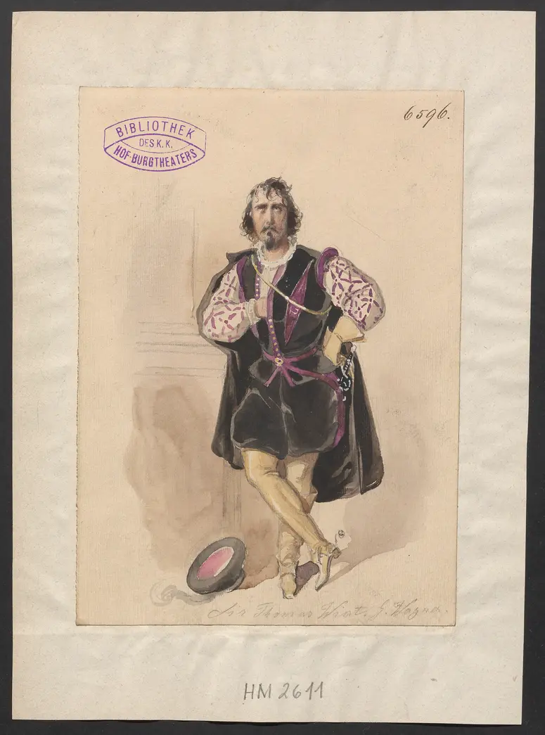 Johanna Gray, Titel der Serie: Figurinen des k.k. Hof-Burgtheaters