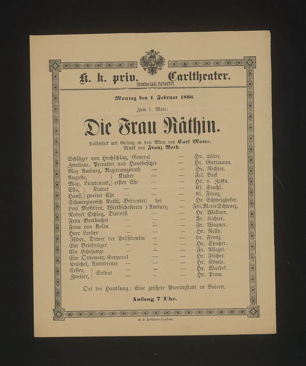Die Frau Räthin