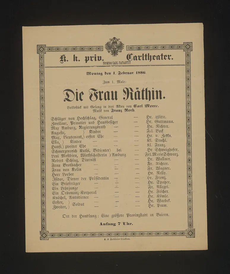 Die Frau Räthin