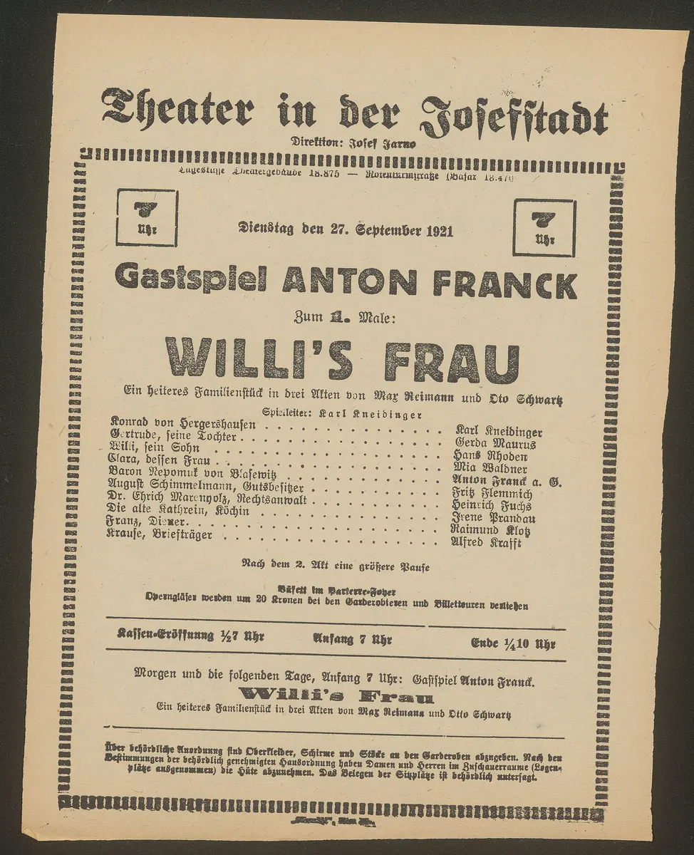 Willi's Frau