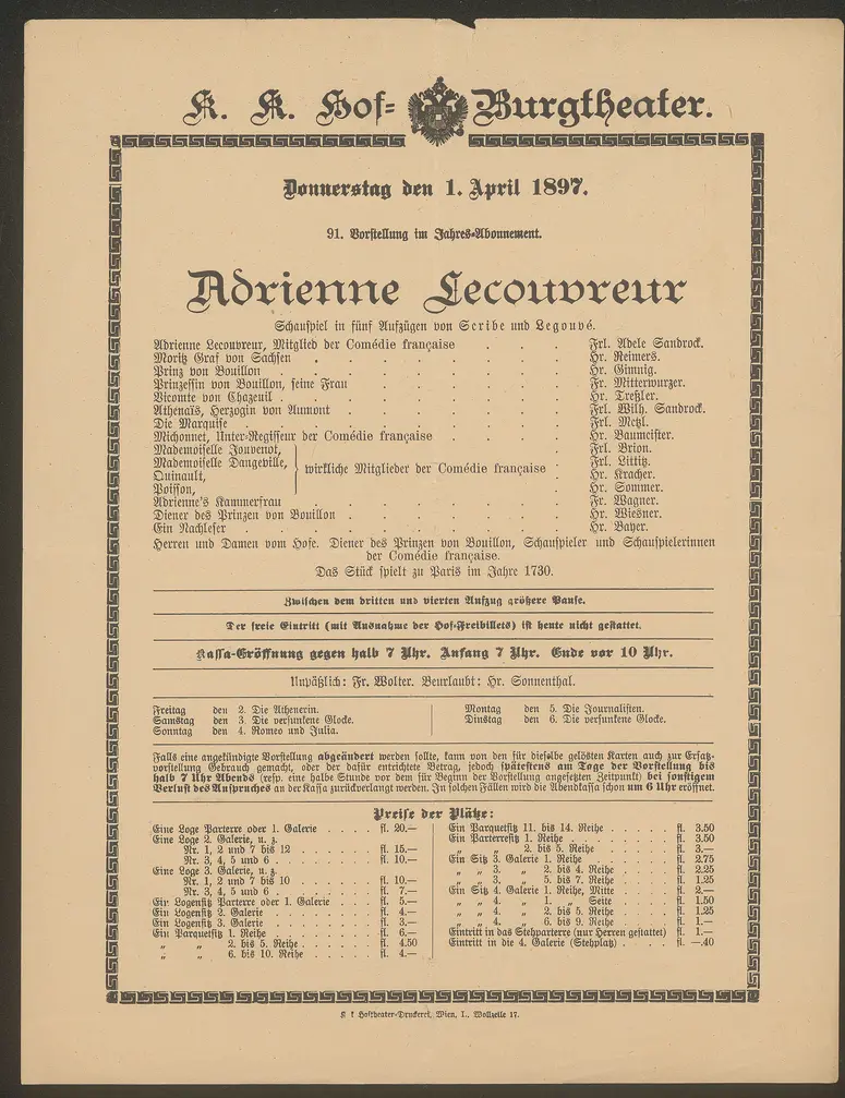 Adrienne Lecouvreur