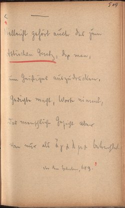 Aufzeichnung