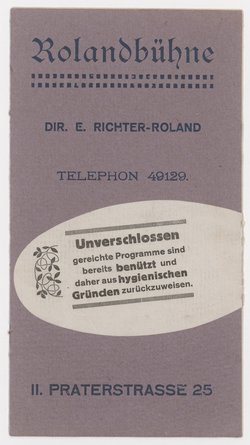 Rolandbühne, Prinz Rappaport, Katze und Maus, Ihre Hoheit die Bedienerin
