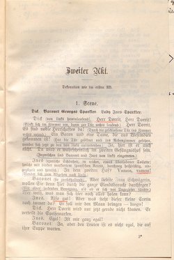 Klein Dorrit. Lustspiel in drei Akten