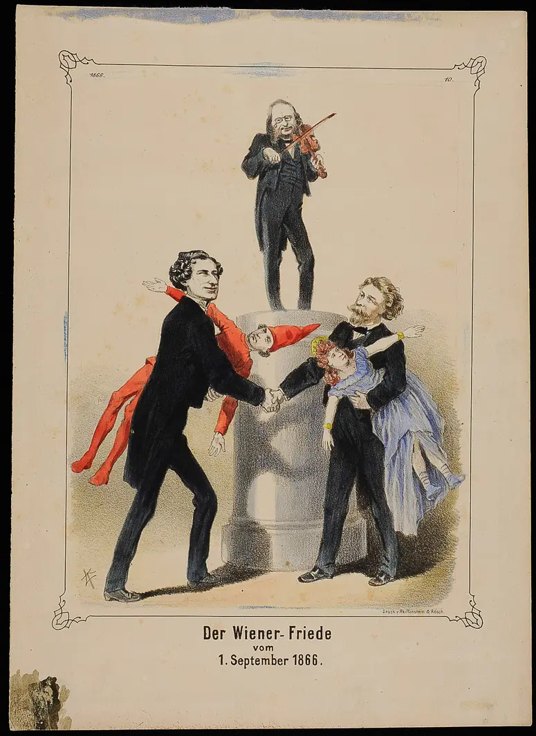 Der Wiener-Friede vom 1. September 1866, Name der Zeitschrift: Hans-Jörgel von Gumpolskirchen