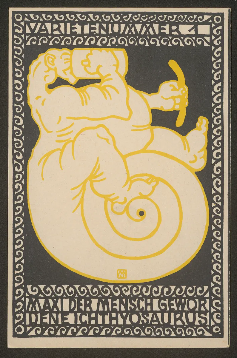 Varietenummer 1, Weiterer Titel: Maxi der Mensch gewordene Ichithyosaurus