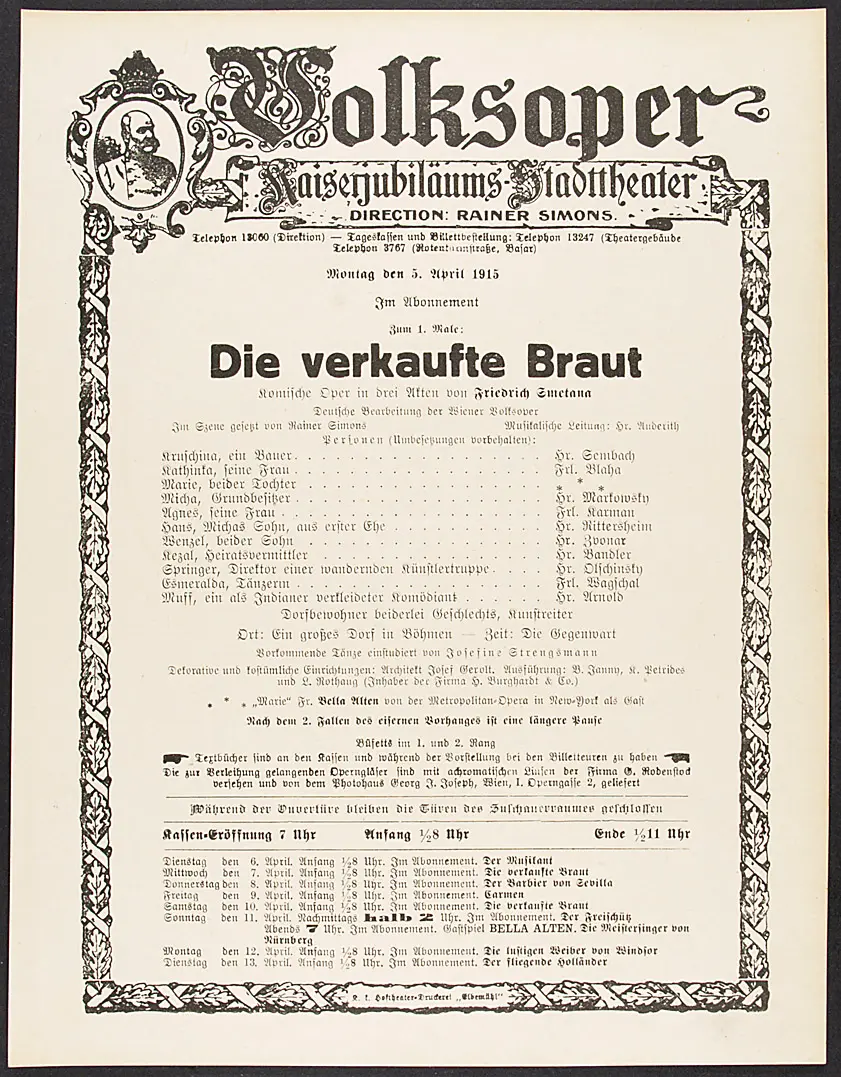 Die verkaufte Braut