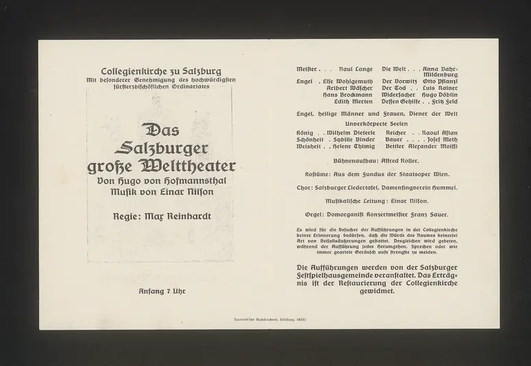 Das Salzburger große Welttheater