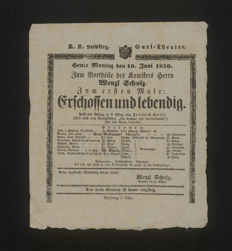Erschossen und lebendig