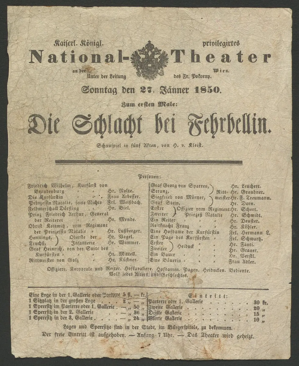 Die Schlacht bei Fehrbellin