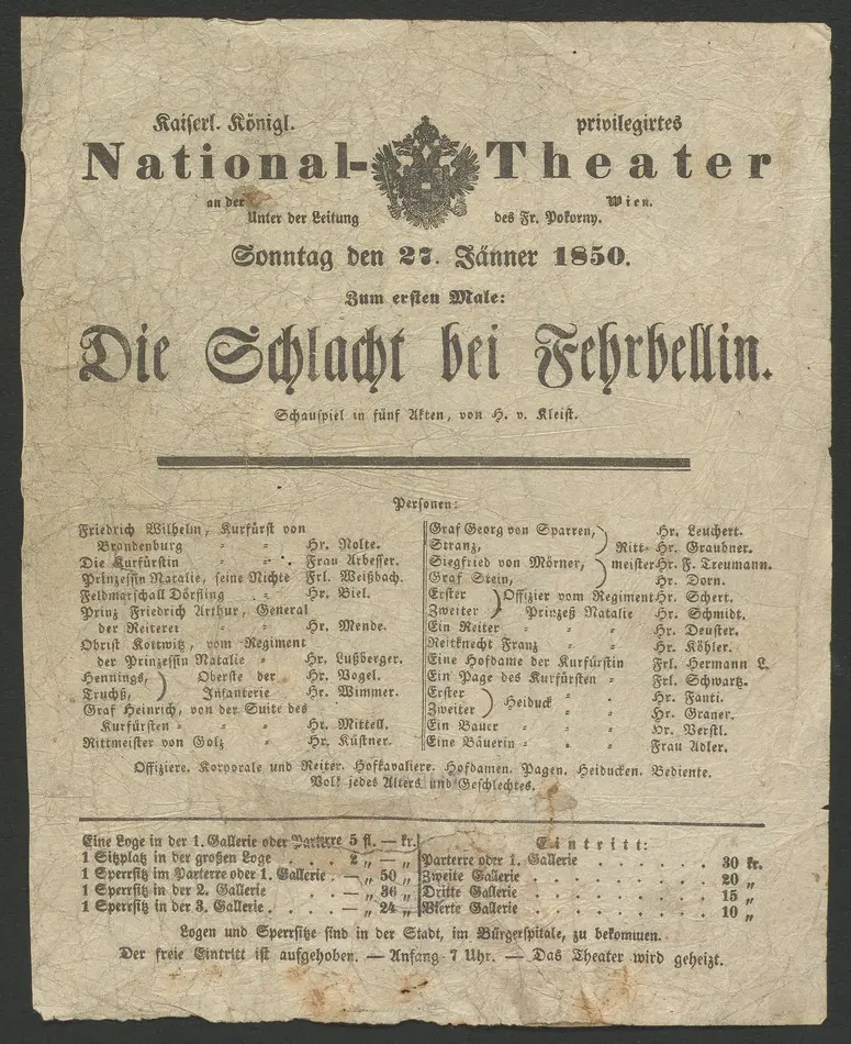 Die Schlacht bei Fehrbellin