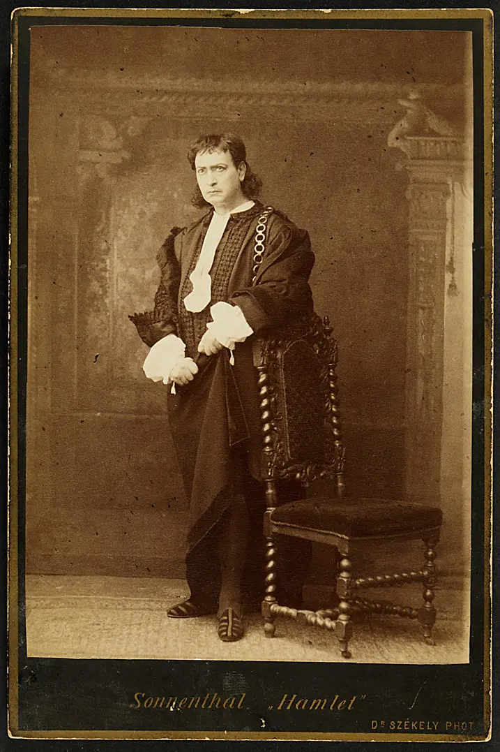 Adolf Ritter von Sonnenthal, Verweis auf Stücktitel: Hamlet