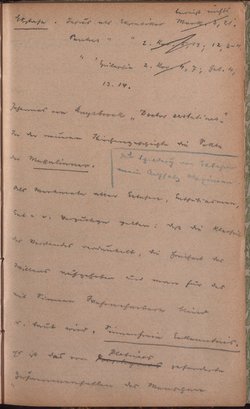 Aufzeichnung