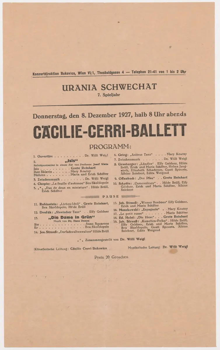Cäcilie-Cerri-Ballett