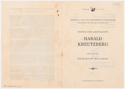 Tänze und Gestalten Harald Kreutzberg, Verweis auf Stücktitel: Der ewige Kreis