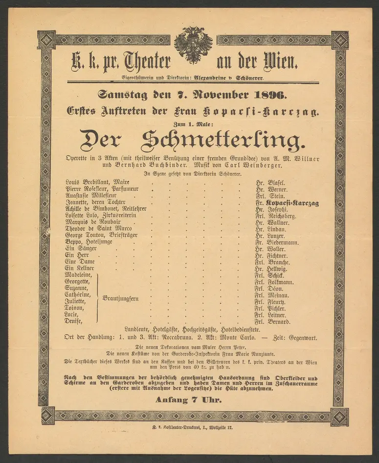 Der Schmetterling
