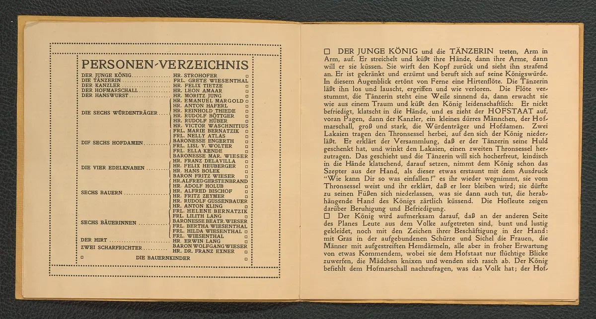 Die Tänzerin und die Marionette